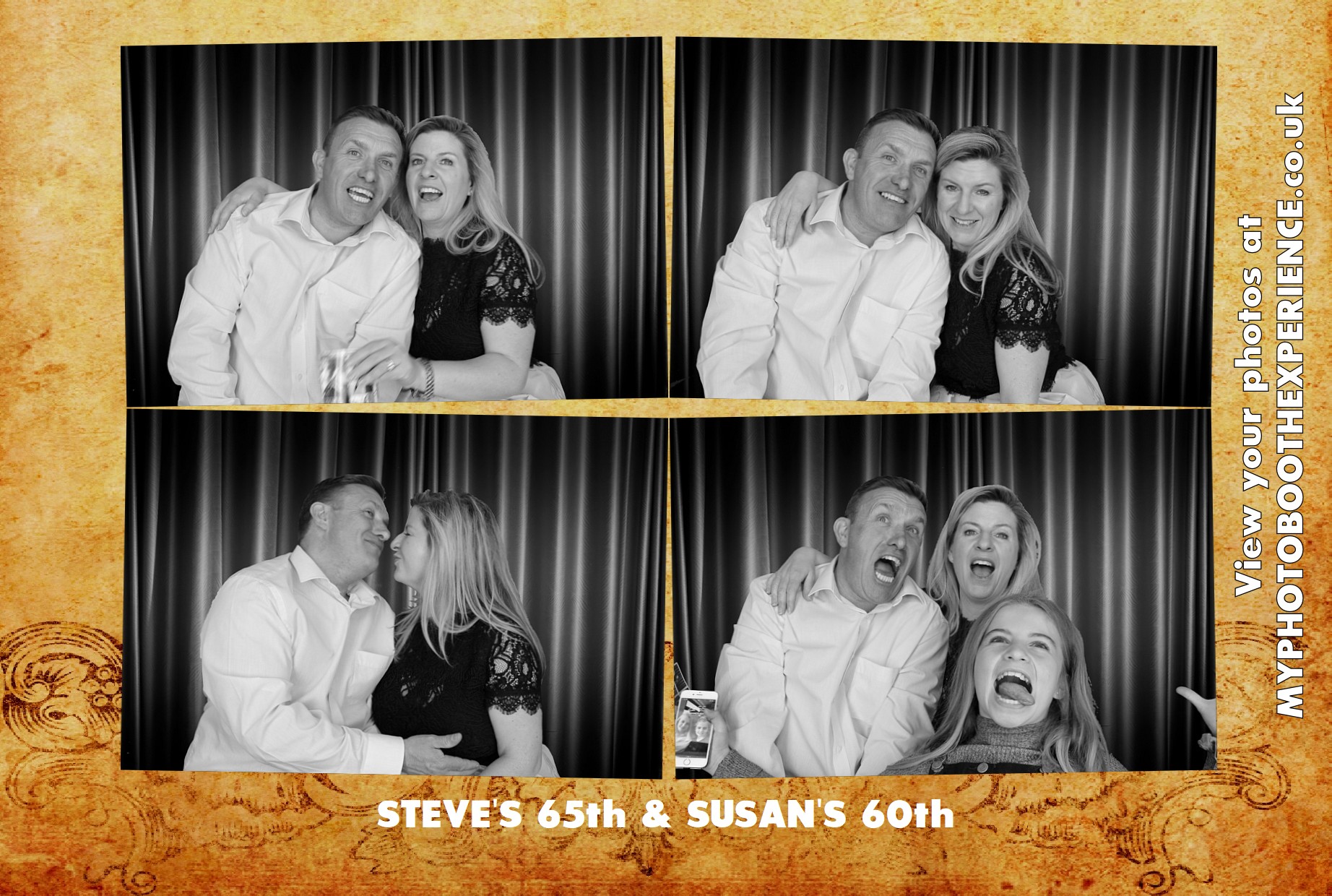 Steve's 65th & Susan 60th Birthday | View more photos from the event at gallery.myphotoboothexperience.co.uk/u/MyPhotoBoothExperienceLtd/Steves-65th-Susan-60th-Birthday